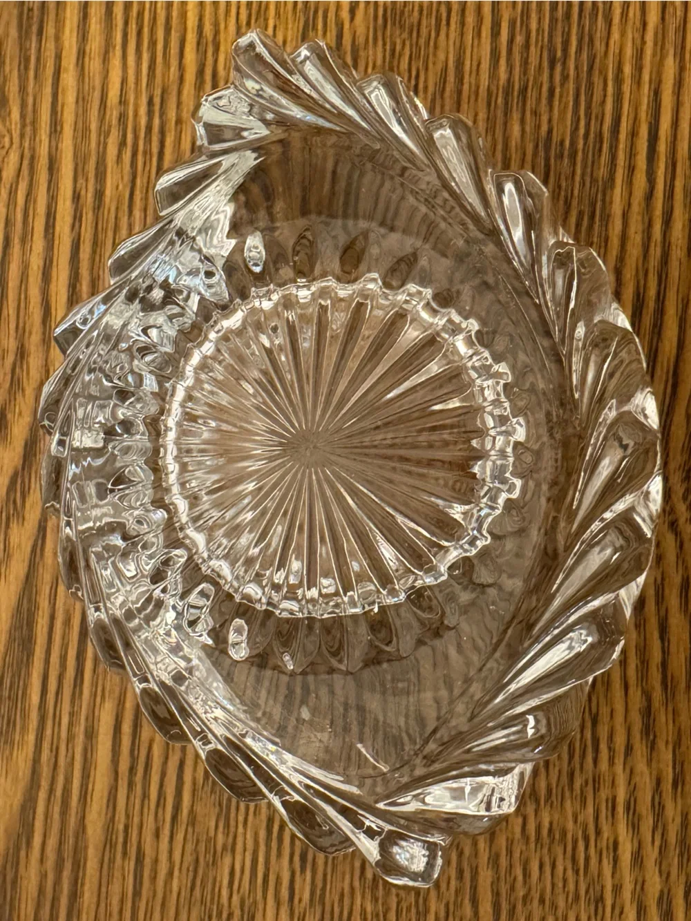 Vintage Mikasa Royal Suite Clear Crystal Votive Candle Holders - Set of 3